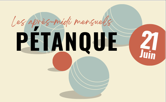 Les après-midis mensuels Pétanque